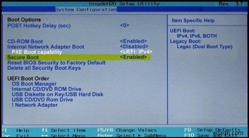 ข้อผิดพลาดอุปกรณ์บูตที่เลือกล้มเหลวใน Windows 11/10 