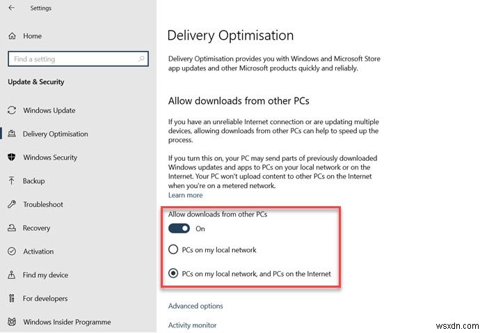 ดาวน์โหลด Windows Updates &Apps จากพีซี Windows 11/10 เครื่องอื่น 