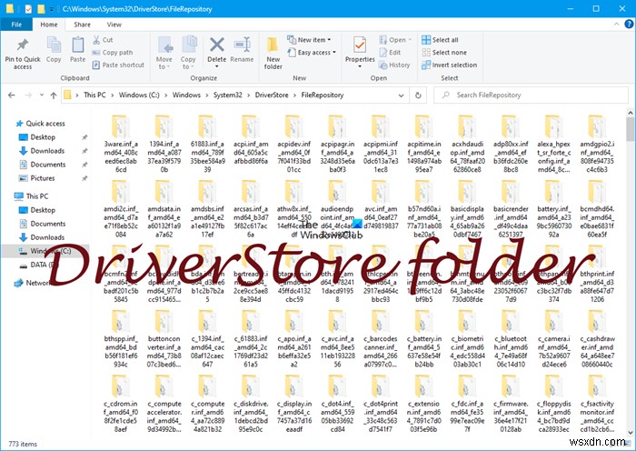 วิธีล้างโฟลเดอร์ DriverStore อย่างปลอดภัยใน Windows 11/10 