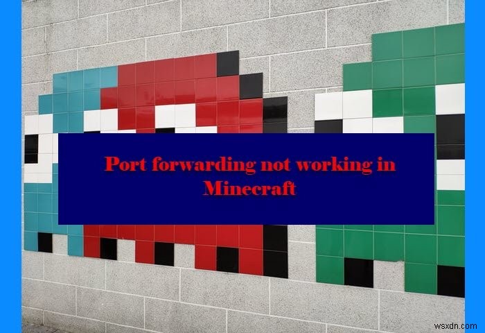 การส่งต่อพอร์ตไม่ทำงานใน Minecraft ใน Windows 11/10 