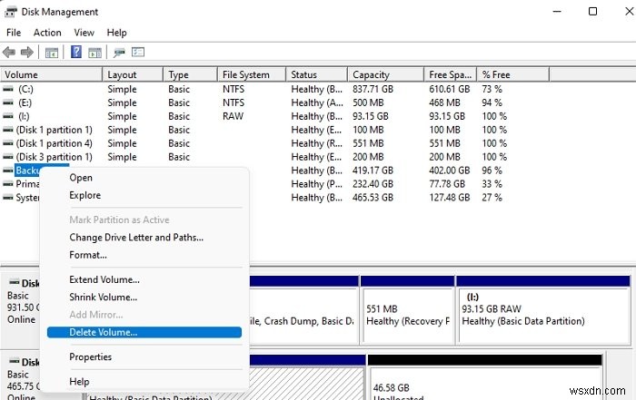 Recovery Drive เต็ม! จะเพิ่มพื้นที่ว่างบน Recovery Drive ใน Windows 11/10 ได้อย่างไร? 