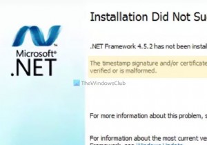 ไม่สามารถตรวจสอบลายเซ็นประทับเวลาและ/หรือใบรับรองหรือมีรูปแบบไม่ถูกต้อง 