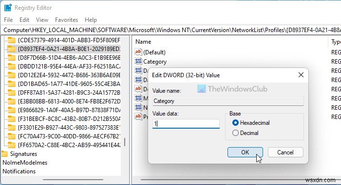 วิธีเปลี่ยนประเภทโปรไฟล์เครือข่ายใน Windows 11 