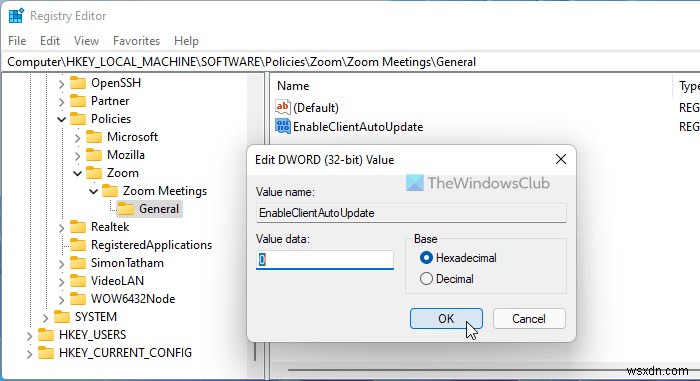 วิธีเปิดหรือปิดการอัพเดทอัตโนมัติของ Zoom โดยใช้ Group Policy และ Registry 