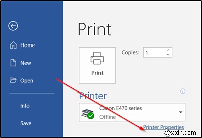 วิธีเปิดและเปลี่ยนการตั้งค่าเครื่องพิมพ์ใน Windows 11/10 