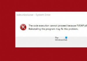 แก้ไขภาพไม่ดี Bdeunlock.exe ข้อผิดพลาดของระบบหรือไม่ตอบสนอง 