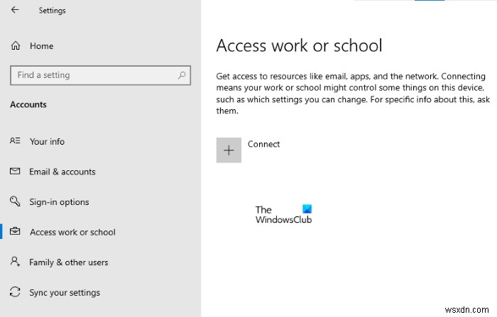 ผู้ดูแลระบบ มาตรฐาน ที่ทำงาน โรงเรียน เด็ก บัญชีผู้เยี่ยมชมใน Windows 11/10 