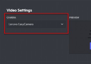 แก้ไขกล้อง Discord ไม่ทำงานบน Windows PC 