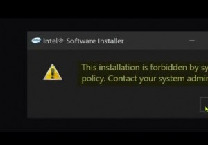 แก้ไขข้อผิดพลาด 1625 การติดตั้งนี้ไม่ได้รับอนุญาตโดยนโยบายระบบ 