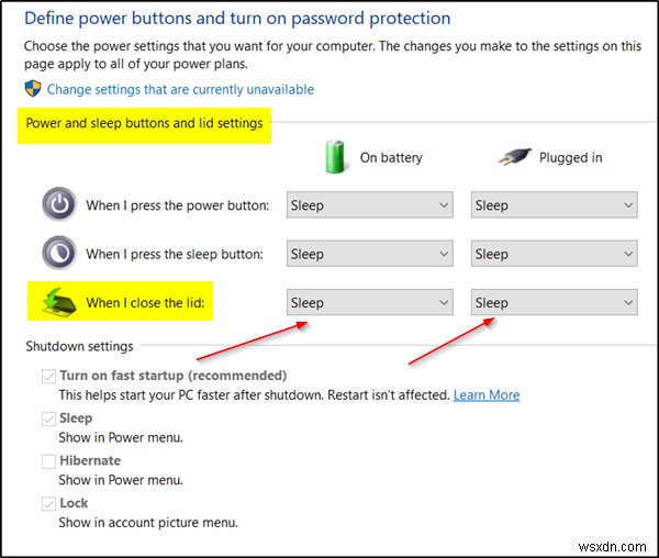 วิธีเรียกใช้แล็ปท็อปโดยปิดฝาใน Windows 11/10 