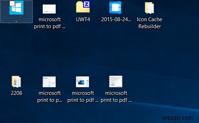 วิธีเปลี่ยนขนาดไอคอนเดสก์ท็อปและมุมมองเป็นรายละเอียดและมุมมองรายการใน Windows 11/10 