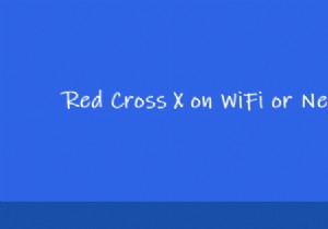 แก้ไข Red Cross X บน WiFi หรือไอคอนเครือข่ายใน Windows 11/10 