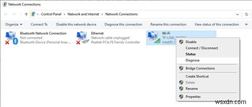แก้ไข Red Cross X บน WiFi หรือไอคอนเครือข่ายใน Windows 11/10 