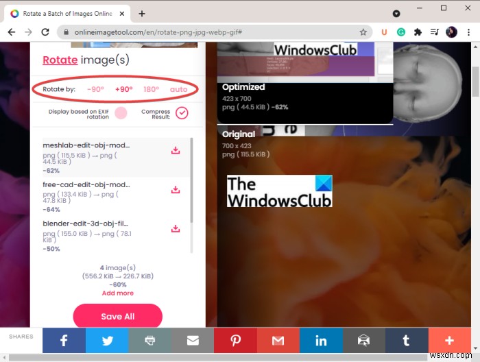 วิธีการหมุนรูปภาพจำนวนมากใน Windows 11/10 