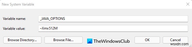 แก้ไขข้อผิดพลาดตัวเรียกใช้ Java Virtual Machine ไม่สามารถสร้าง Java Virtual Machine บน Windows 11/10 