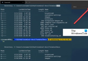 วิธีใช้ฟังก์ชันค้นหาใน Windows Terminal 