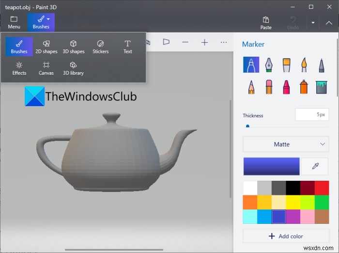 วิธีแก้ไขโมเดล 3D OBJ ใน Windows 11/10 