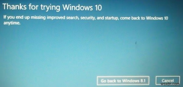 วิธีย้อนกลับหรือย้อนกลับจาก Windows 11 เป็น Windows 10 