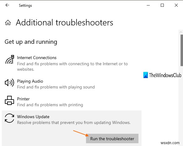 แก้ไข Windows Update Error Code 0x800700c1 