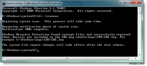 วิธีเรียกใช้ System File Checker sfc /scannow ใน Windows 11/10 