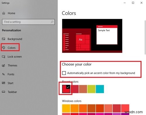 วิธีเพิ่มธีมสีที่กำหนดเองให้กับเมนูเริ่มของ Windows 11/10 