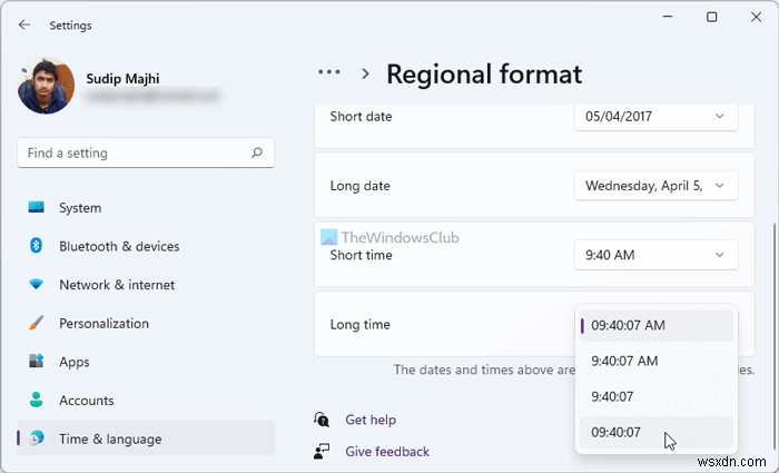 วิธีเปลี่ยนรูปแบบนาฬิกาล็อคหน้าจอใน Windows 11/10 