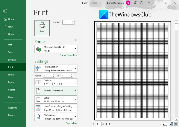 วิธีทำกระดาษกราฟใน Windows 11/10 