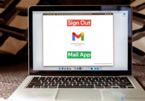 วิธีลงชื่อออกจากบัญชีอีเมลในแอป Mail ใน Windows 11 