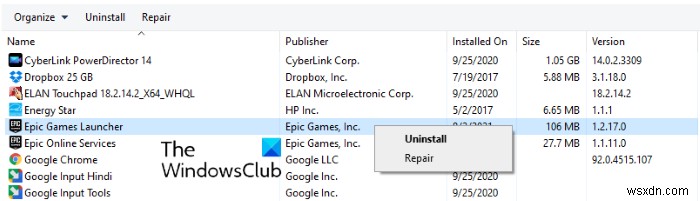 แก้ไขข้อผิดพลาด ปัญหาและปัญหาการเชื่อมต่อ Epic Games บน Windows 11/10 