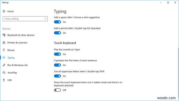 Touch Keyboard Settings, Tips and Tricks สำหรับ Windows 11/10 