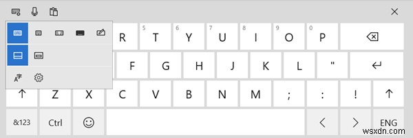 Touch Keyboard Settings, Tips and Tricks สำหรับ Windows 11/10 
