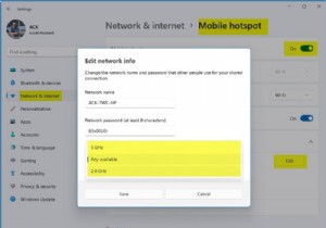 Mobile Hotspot ไม่แสดงหรือตรวจพบบนแล็ปท็อป 