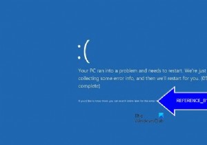 แก้ไข REFRENCE BY POINTER BSOD พร้อมข้อผิดพลาด 0x00000018 บน Windows 11/10 