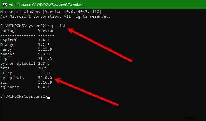 แก้ไขคำสั่ง python setup.py egg_info ล้มเหลวด้วยรหัสข้อผิดพลาด1 