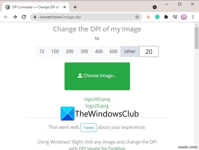 วิธีตรวจสอบและเปลี่ยน Image DPI ใน Windows 11/10 