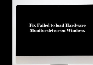 แก้ไขไม่สามารถโหลดไดรเวอร์การตรวจสอบฮาร์ดแวร์บน Windows PC 