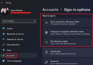 วิธีการตั้งค่าและใช้งาน Windows Hello ใน Windows 11/10 เพื่อลงชื่อเข้าใช้ 