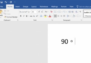 วิธีแทรกสัญลักษณ์องศาบน Windows 11/10 