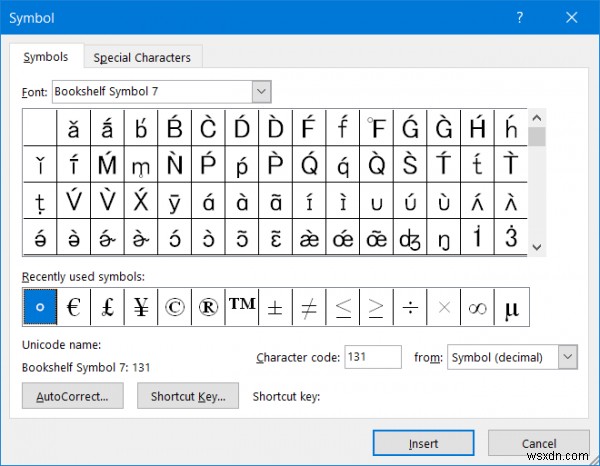 วิธีแทรกสัญลักษณ์องศาบน Windows 11/10 