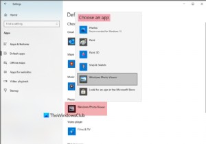 วิธีเปลี่ยนโปรแกรมดูภาพถ่ายเริ่มต้นใน Windows 11/10 