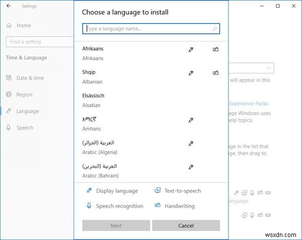 วิธีการติดตั้งและถอนการติดตั้งภาษาใน Windows 11/10 