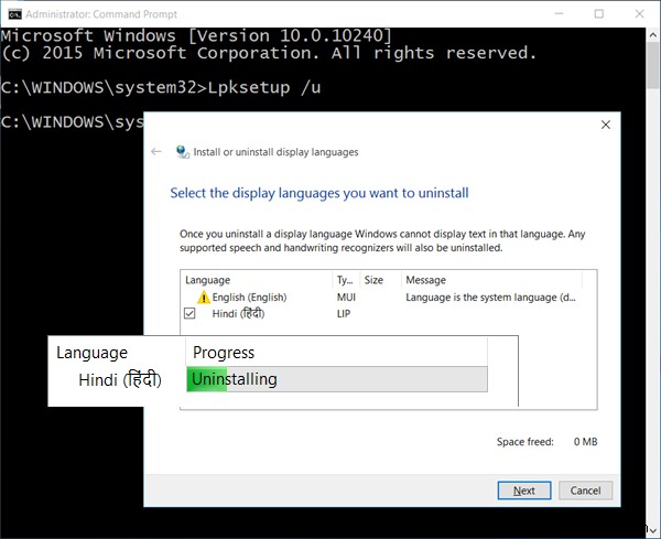 วิธีการติดตั้งและถอนการติดตั้งภาษาใน Windows 11/10 
