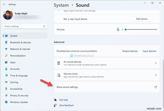 วิธีเปิดแผงการตั้งค่าเสียงแบบเก่าใน Windows 11 