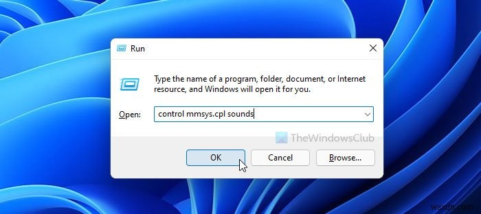วิธีเปิดแผงการตั้งค่าเสียงแบบเก่าใน Windows 11 