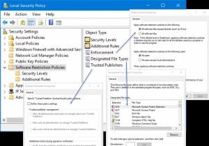 วิธีขึ้นบัญชีดำหรือไวท์ลิสต์โปรแกรมใน Windows 11/10 