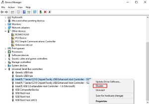 คอมพิวเตอร์ Windows จะปิดลงเมื่อเสียบอุปกรณ์ USB 