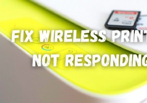 แก้ไขเครื่องพิมพ์ไร้สายไม่ตอบสนองใน Windows 11/10 