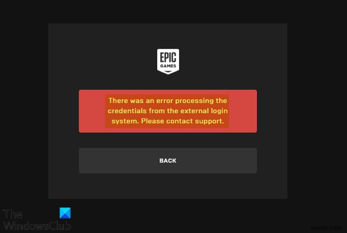 แก้ไขข้อผิดพลาดการเข้าสู่ระบบ Epic Games Launcher ใน Windows 11/10 
