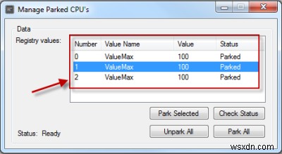 วิธีเปิดหรือปิดการใช้งาน CPU Core Parking ใน Windows 11/10 