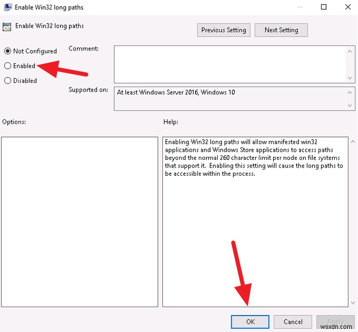 วิธีเปิดหรือปิดการใช้งาน Win32 Long Paths ใน Windows 11/10 